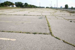 Neglected Parking Lot Signs