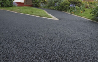 Asphalt driveway